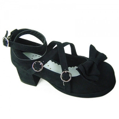 Antaina Sweet Lolita Heel Shoes With Bows