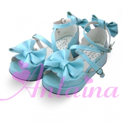 Antaina Sweet Platform Shoes Sandals With Bows