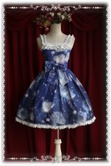 Infanta -Rainbow Cotton Candy- Lolita Jumper Dress