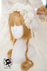 Fantastic Wind -Glory of the Snow- Lolita Veil - 125cm Long - Preorder Closed