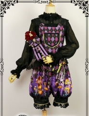 Fanzy Fantasy -Halloween Magic Tricks- Gothic Lolita Ouji Overalls