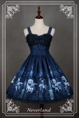 Neverland Lolita -Guardians of Chronos- Normal Waist Lolita Corset Jumper Dress