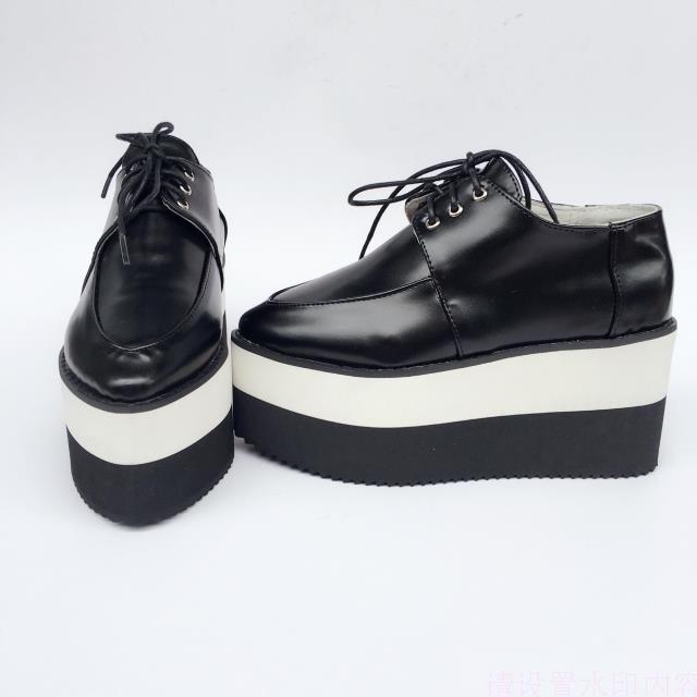 Black Uppers & 8cm heel + 6cm platform