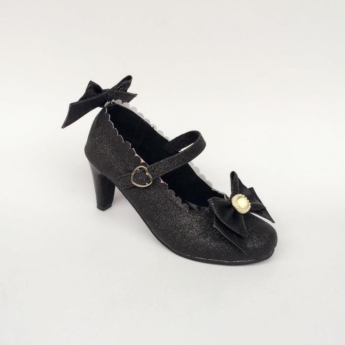 Black & 6.3cm heel