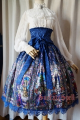 Surface Spell -The Rosary- High Waist Gothic Lolita Skirt