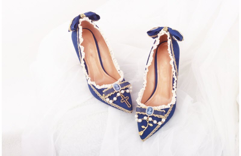 Navy Blue (3cm heel)