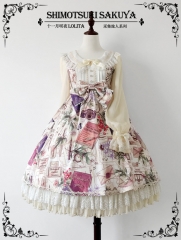 Shimotsuki Sakuya -The Traveler's Collections- Lolita Long Sleeves OP Dress