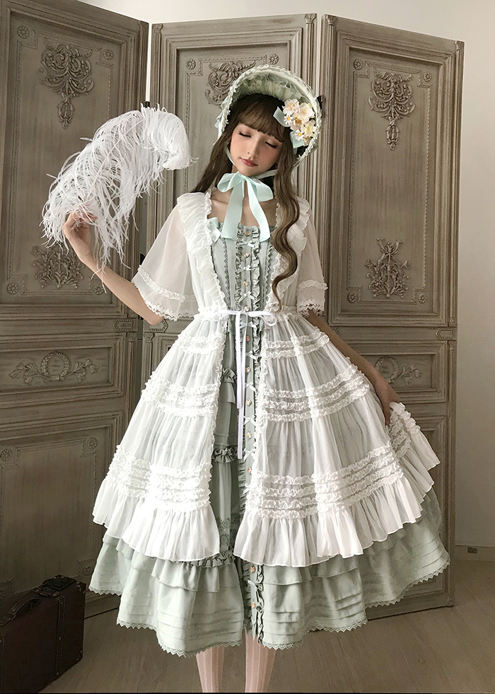 The Fairy Doll Vinateg Classic Lolita OP Dress