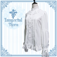 Immortal Thorn -The Forever Rose- Ouji Lolita Blouse