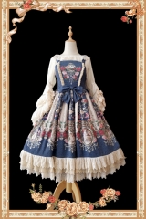 Infanta -Royal Mural- Vintage Classic Lolita Jumper Dress