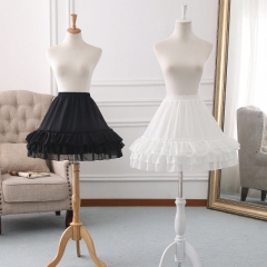 A-line Shaped Adjustable Puffy Level 45cm Long Lolita Petticoat