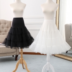A-line Shaped Glass Yarn 60cm Long Lolita Petticoat