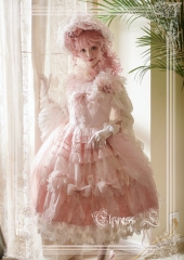 Elpress L -Eternal Snow- Vintage Classic Lolita Jumper Dress