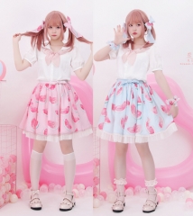 Miwako -Sweet Watermelons- 2019 Summer Lolita Skirt
