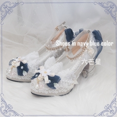 Ying Hua Zhanfang Vintage Classic Lolita Shoes