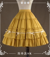 Autumn Poem Vintage Classic Lolita Skirt Version II