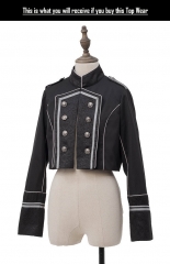 The Night of The Early Winter Military Lolita Top Wear Version I