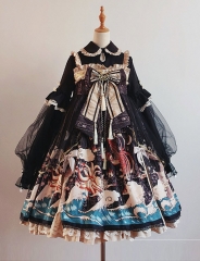 Puppet Night -Ride the Wind and Waves- Qi Lolita OP Dress