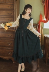 Vintage European Maiden Lolita OP Dress