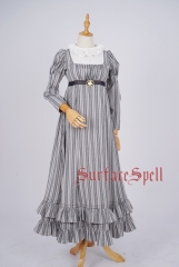 Surface Spell -Jane Bennet- Vintage Classic High Collar Lolita OP Dress