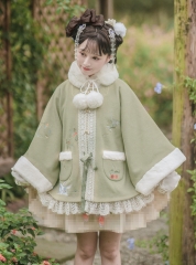 ZhongNingJi -Moon Prayer- Qi Lolita Embroidered Coat