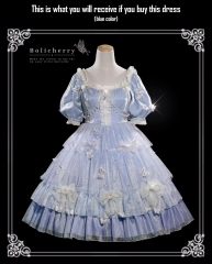 BoliCherry -Enchanted Moment- Vintage Classic Lolita OP Dress