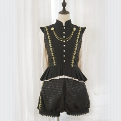 Immortal Thorn -The Invitation of the Kingdom- Ouji Lolita Vest and Shorts