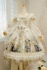 Bramble Rose -Moonlight River- Lolita OP Dress Set