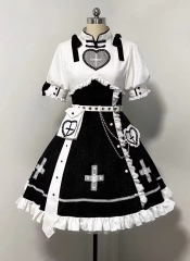 The Cute Nurse Lolita OP Dress Set