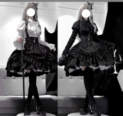 The Place of Silence Gothic Lolita Blouse and Skirt Set