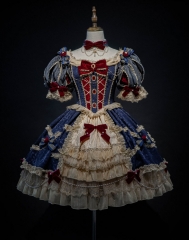 ErYueYing -The Favourite Hime- Vintage Classic Lolita OP Dress
