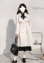 HuTaoMuJK -Old Memories of the Town- Lolita Windproof Jacket and Its Matching Blouse and Skirt