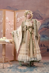 Fantastic Wind -Creamy Camellia- Lolita OP Dress, Jacket, Overskirt and Shawl