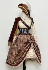 LeMiroir -The Age of Discovery- Pirate Lolita Corest Jumper Dress
