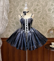 Alice Girl -Wisteria Ballet- Lolita Jumper Dress