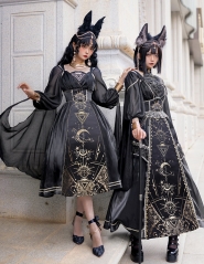 ChunLu -It’s a Nightmare- Gothic Lolita Jumper Dress Set