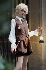 The Elegant Rabbit Detective Ouji Lolita Blouse, Vest and Shorts
