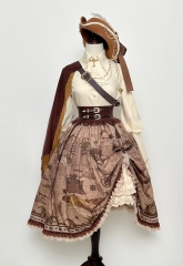 LeMiroir -The Age of Discovery- Pirate Lolita Skirt