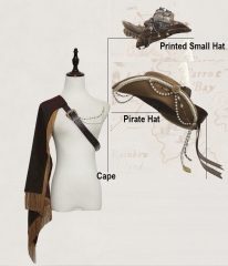 LeMiroir -The Age of Discovery- Pirate Lolita Cape and Hats