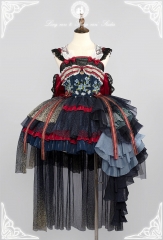 Long Ears and Sharp Ears -Celestial Beast: Hou- Short Version Qi Lolita Jumper Dress