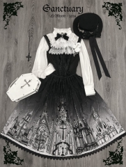 LeMiroir -The Imaginary Church- Gothic Lolita Skirt