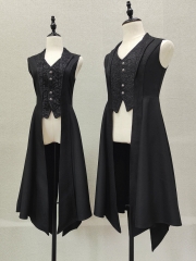 He/She is Loong Ouji Gothic Lolita Long Version Vest