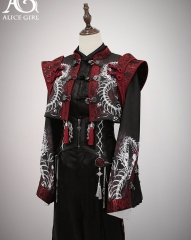 Alice Girl -The Bones of the Loong- Gothic Lolita Qi Lolita Jacket